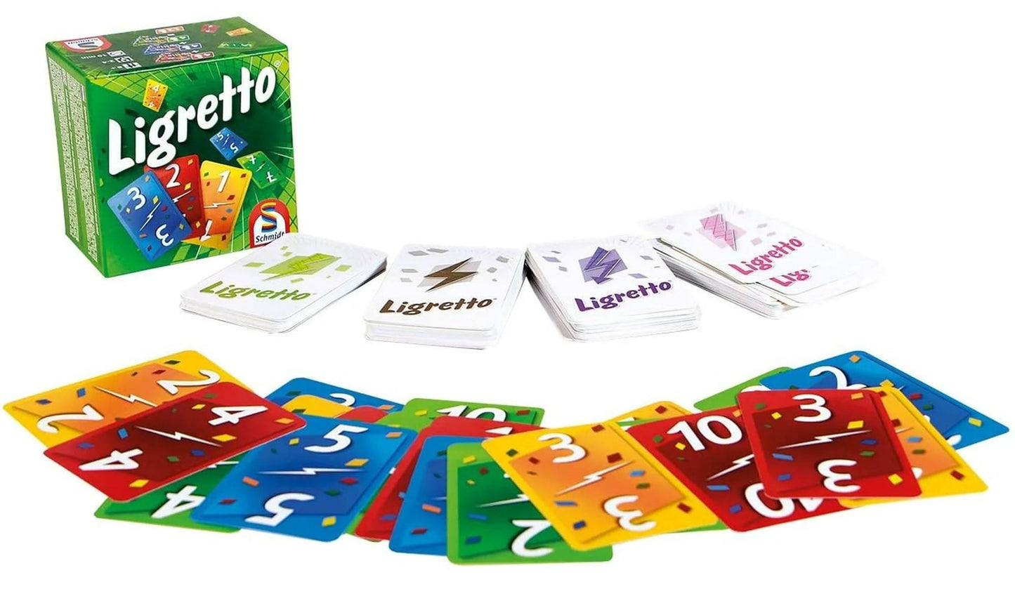 Pachet Ligretto: Albastru, Rosu si Verde