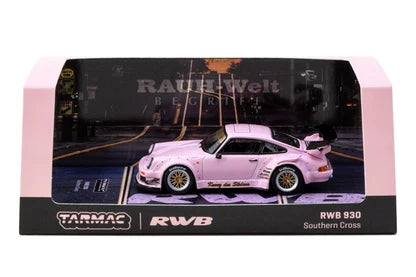 Porsche RWB 930 Southern Cross cu vitrina - 1/64 Tarmac Works