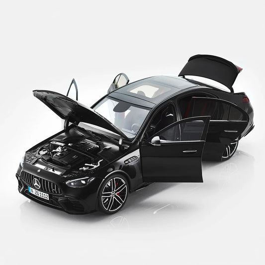 Mercedes AMG C63 S E Performance negru - 1/18 NZG