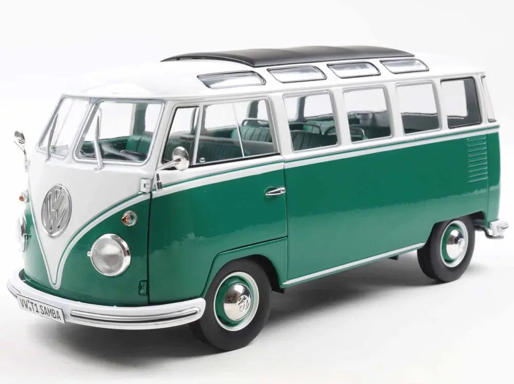 Volkswagen T1 Samba green/white 1962 - 1/18 Solido