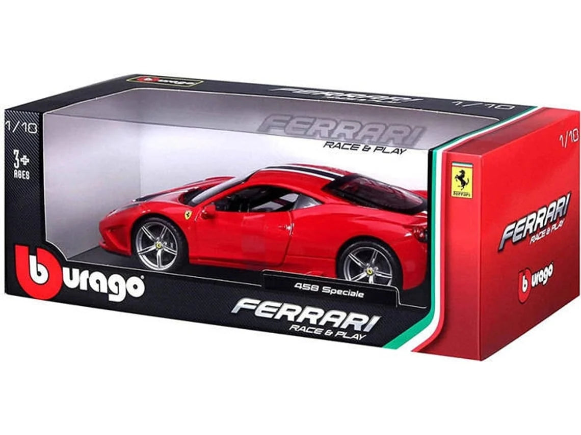 Ferrari 458 Speciale rosu - 1/18 Bburago