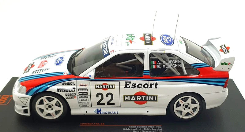 Ford Escort WRC #22 Rallye Sanremo 1998 - 1/18 Ixo Models