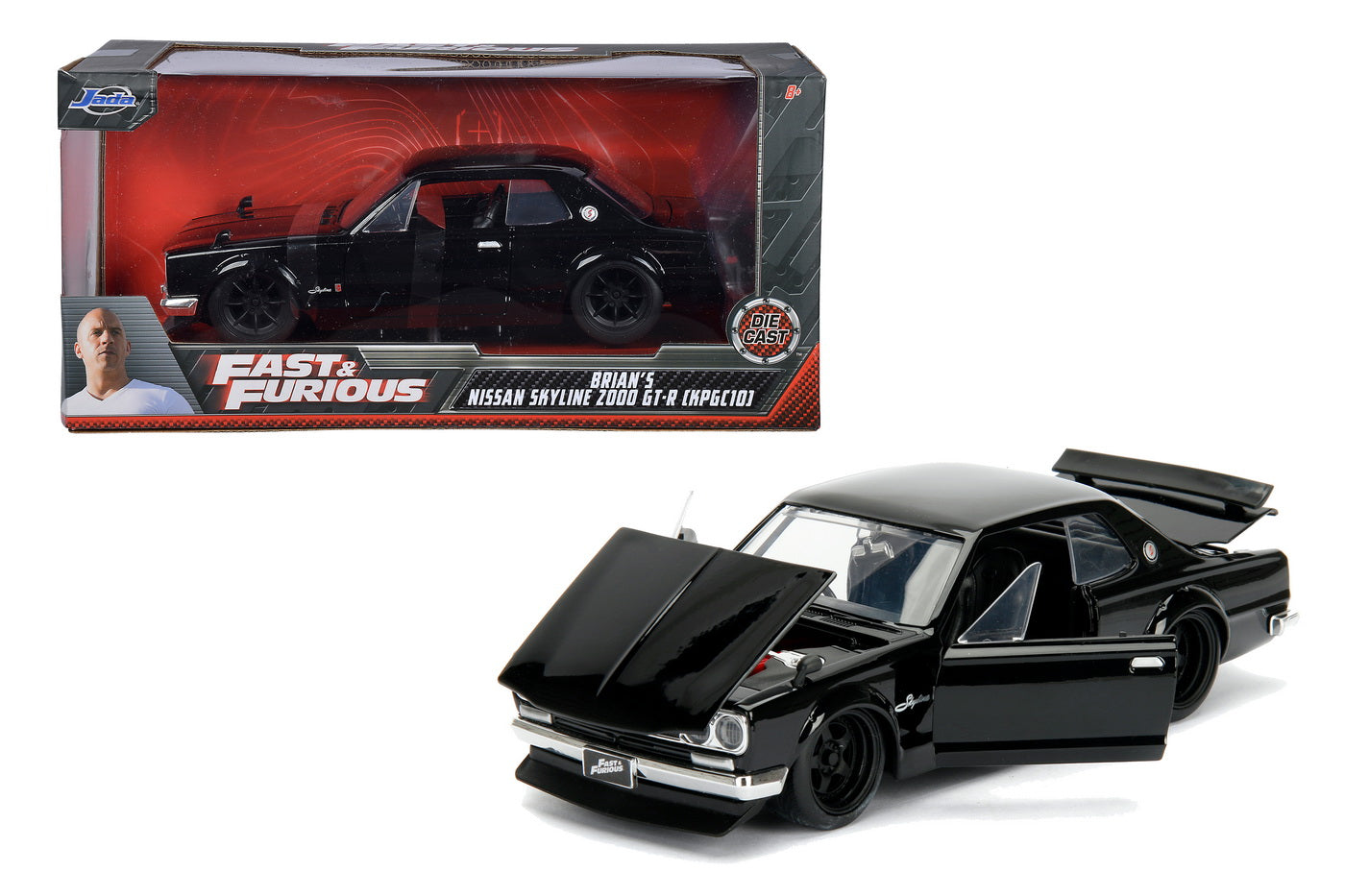 Nissan Skyline 2000 GT-R - 1/24 Jada