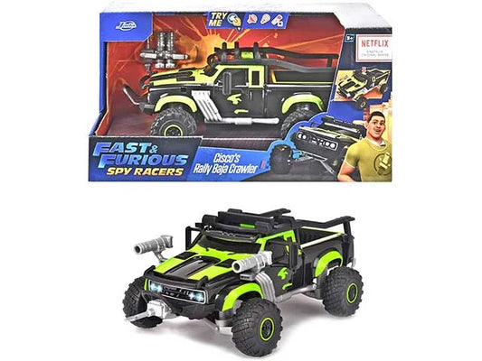 Masinuta Fast And Furious Spy Racers Cisco'S Rally Baja Crawler 20cm cu lumini si sunete - Jada