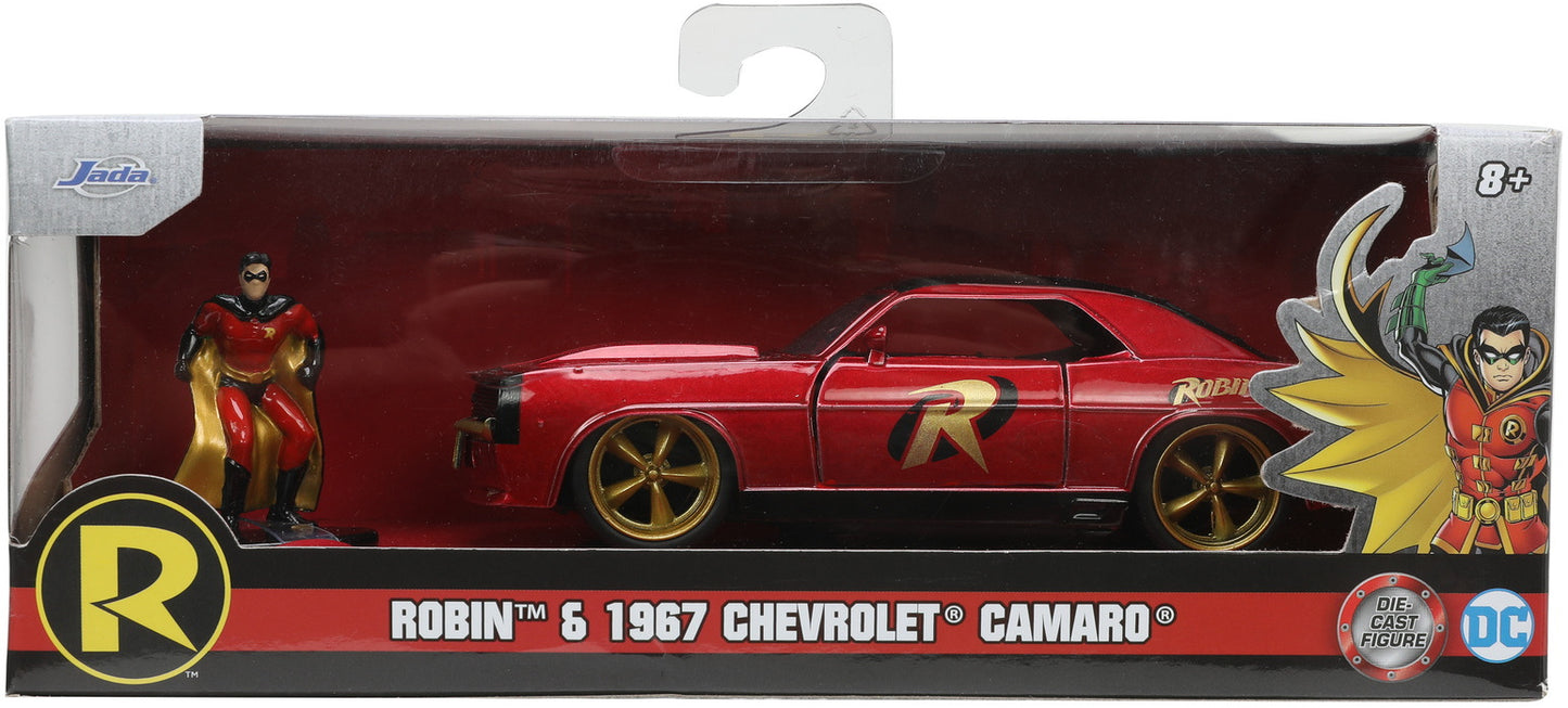 Chevrolet Camaro 1969 si figurina Robin - 1/32 Jada