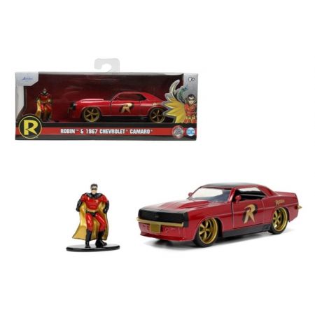 Chevrolet Camaro 1969 si figurina Robin - 1/32 Jada