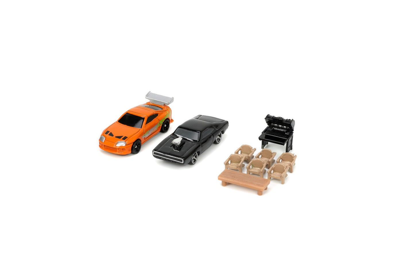 Diorama Casa Toretto cu 2 masinute 4cm - Jada