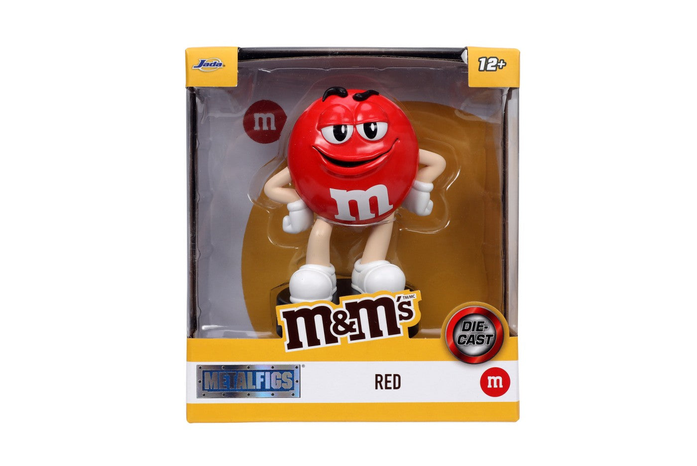 Figurina metalica 10cm - M&M rosu