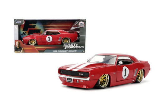 Chevrolet Camaro 1969 #1 Fast and Furious - 1/24 Jada