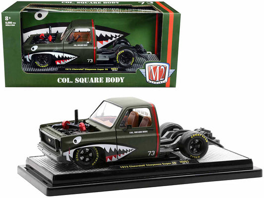 Chevrolet Cheyenne Super 10 1973 Col. Square Body - 1/24 M2 Machines