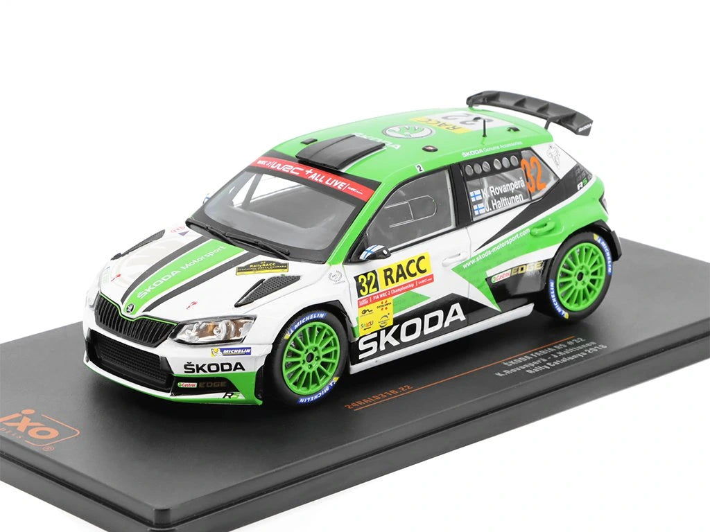 Skoda Fabia R5 #32 Rally Catalunya 2018 - 1/24 Ixo Models