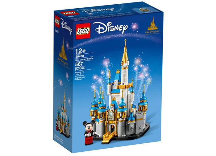 LEGO 40478 - Mini Castelul Disney (567 piese)