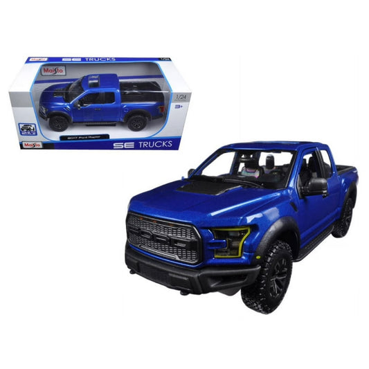 Ford Raptor 2017 albastru - 1/24 Maisto