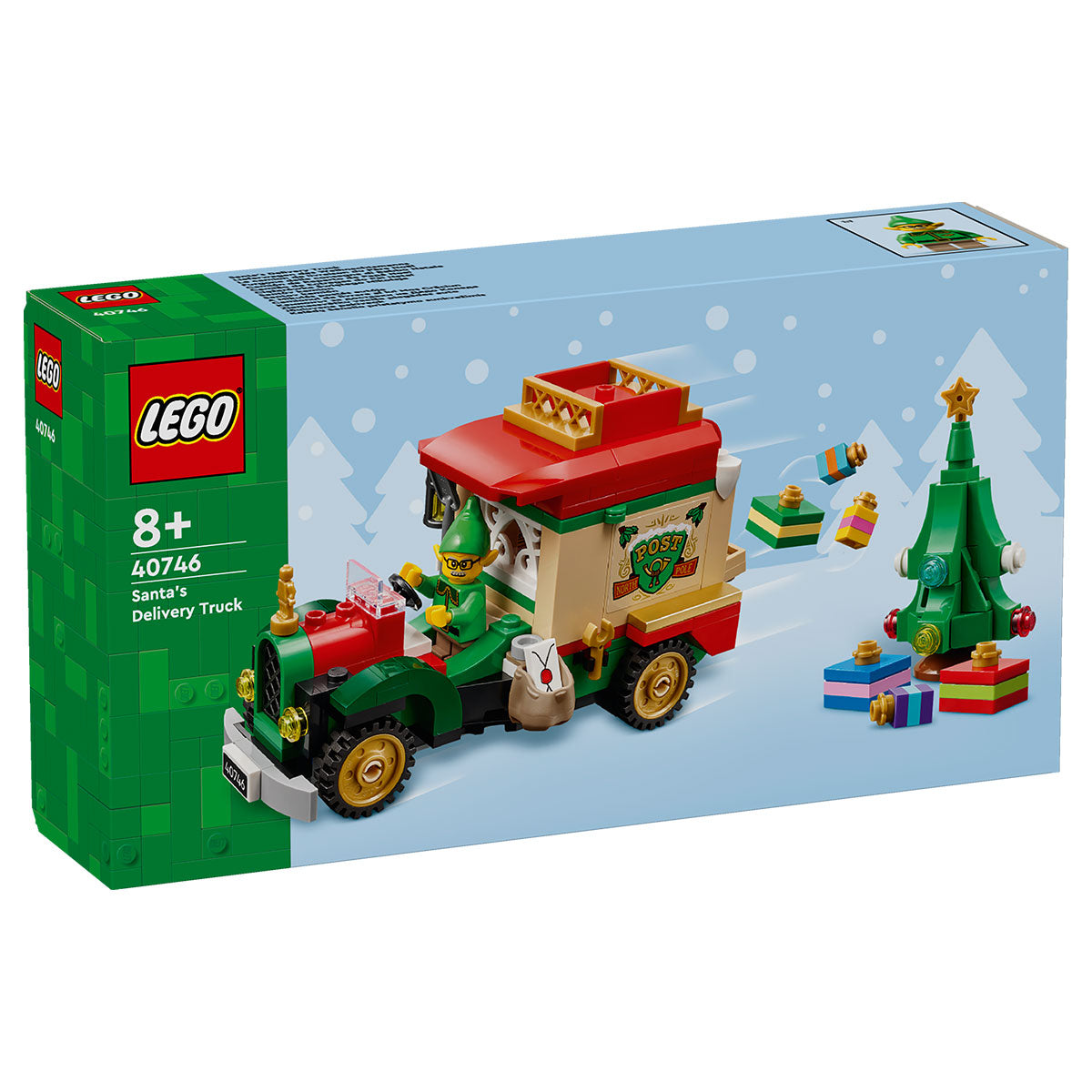 LEGO 40746 - Camionul de livrare al lui Mos Craciun (224 piese)