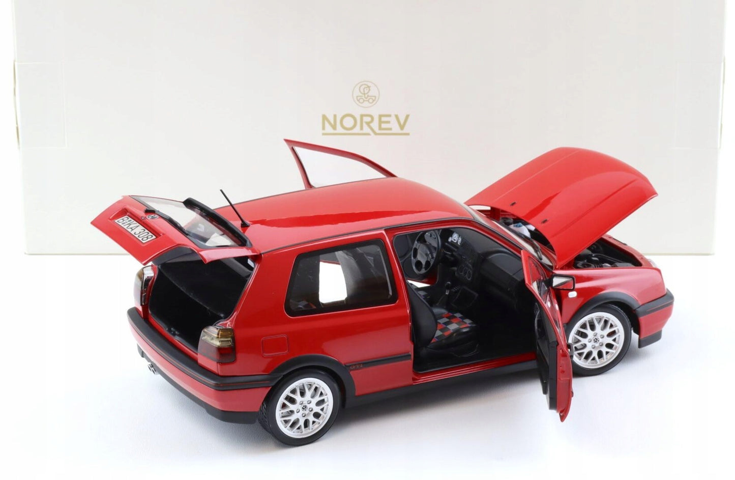 VW Golf GTI 1996 20 years Anniversary Edition Red - 1/18 Norev