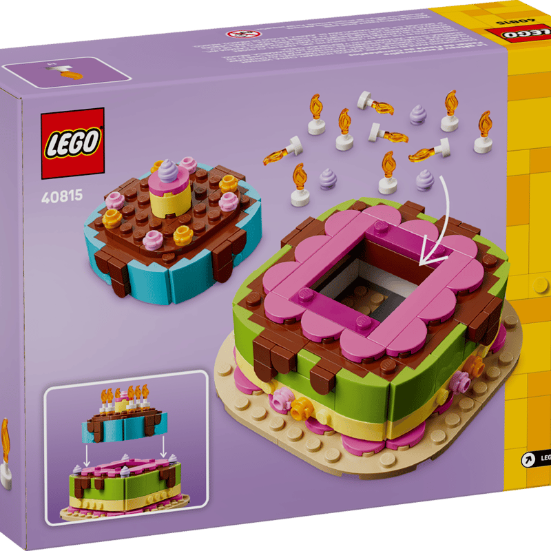 LEGO Iconic 40815 - Tort pentru petrecerea de zi de nastere (219 piese)