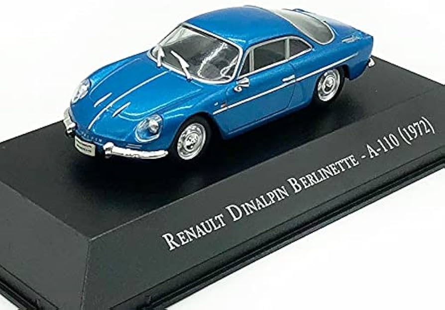 Renault Dinalpin Berlinette A-110 1972 cu vitrina - 1/43 Altaya
