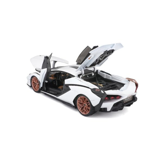 Lamborghini Sian alb/negru - 1/18 Bburago