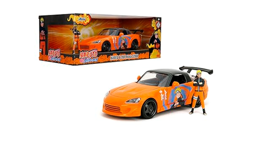 Honda S2000 si figurina Naruto - 1/24 Jada