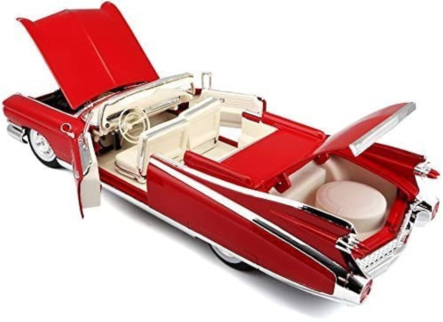 Cadillac Eldorado Biarritz 1959 rosu -  1/18 Maisto
