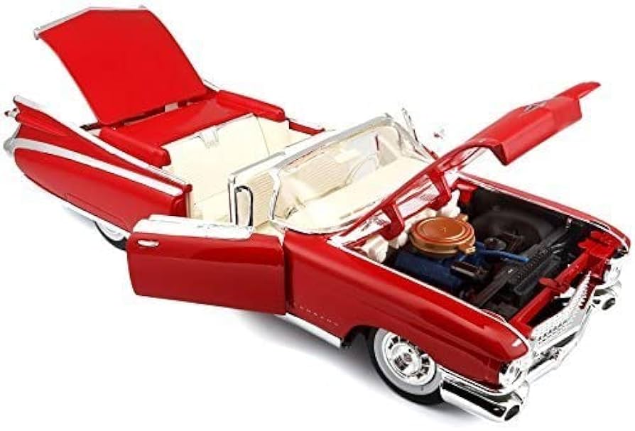 Cadillac Eldorado Biarritz 1959 rosu -  1/18 Maisto