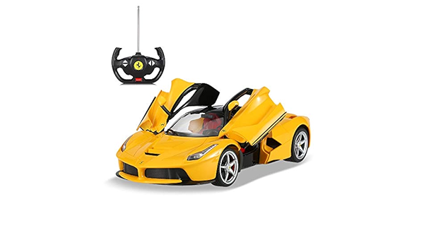 Ferrari LaFerrari galben cu telecomanda - 1/14 Rastar