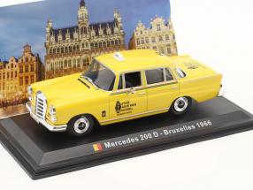 Mercedes 200 D Bruxelles 1966 - 1/43 Altaya