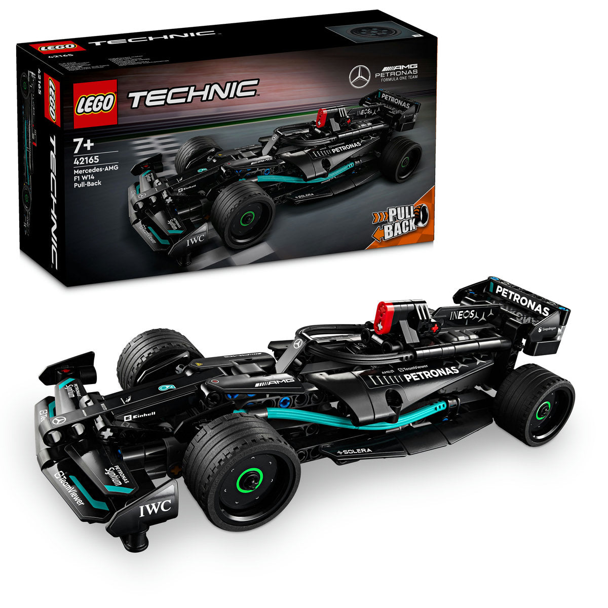 LEGO Technic 42165 - Mercedes-AMG F1 W14 E Performance Pull-Back (240 piese)