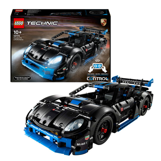 LEGO Technic 42176 - Masina de curse Porsche GT4 e-Performance (838 piese)