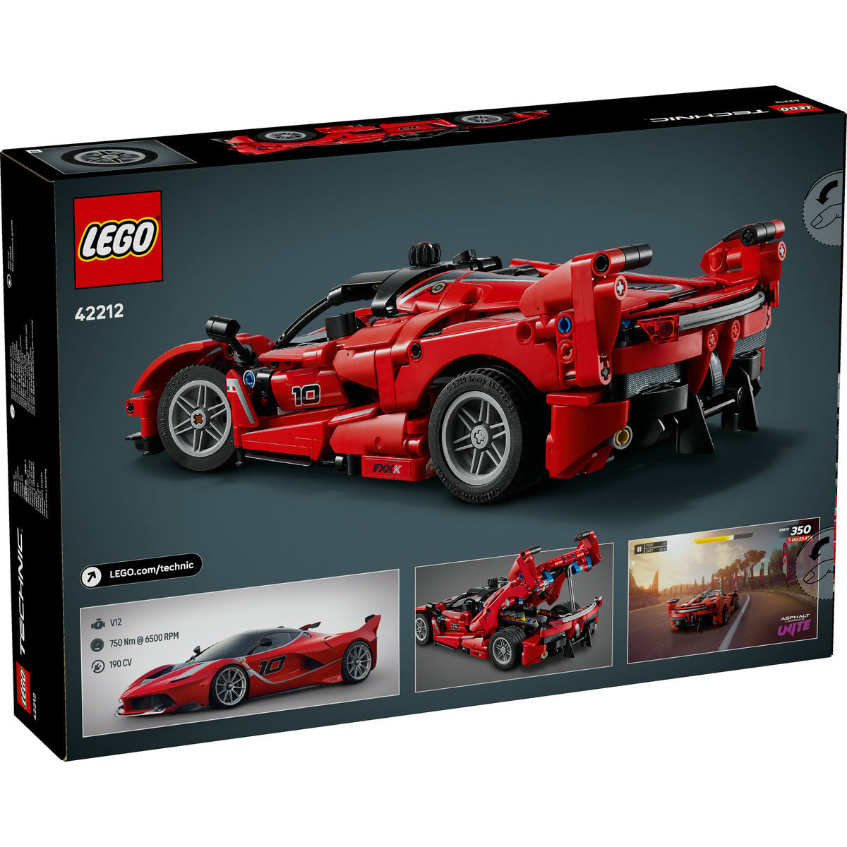 LEGO Technic 42212 - Ferrari FXX K (897 piese)