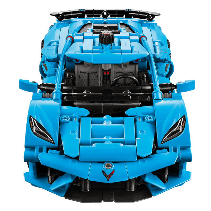 LEGO Technic 42217 - Chevrolet Corvette Stingray albastru (732 piese)