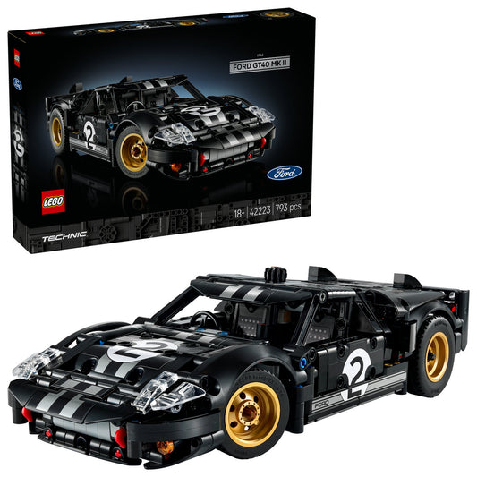 LEGO Technic 42223 - Masina de curse 1966 Ford GT40 MKII (793 piese)