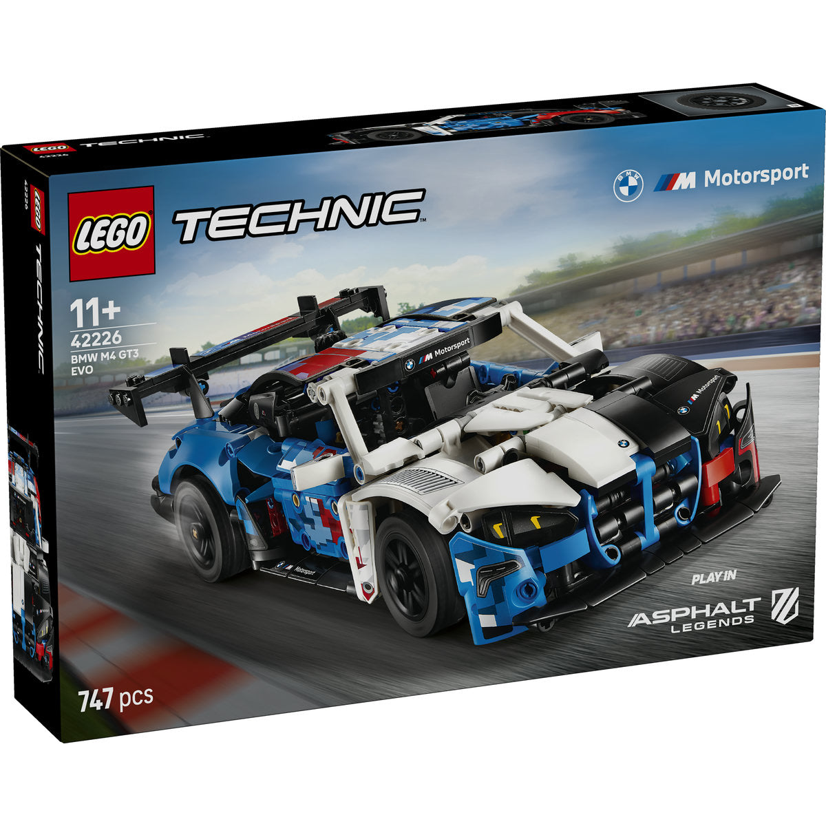 LEGO Technic 42226 -  Masina de curse BMW M4 GT3 EVO (747 piese)