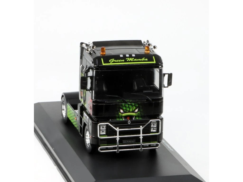 Camion Cap tractor Renault AE 500 Magnum Truck 1991 Green Mamba - 1/43 Hachette