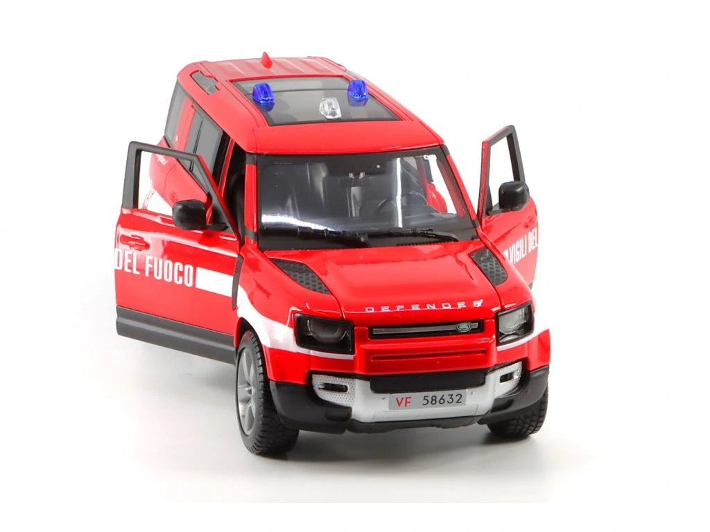 Land Rover Defender 110 2022 Vigili Del Fuoco - 1/24 Bburago