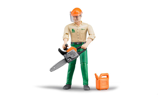 BRUDER 60030 - Figurina muncitor forestier