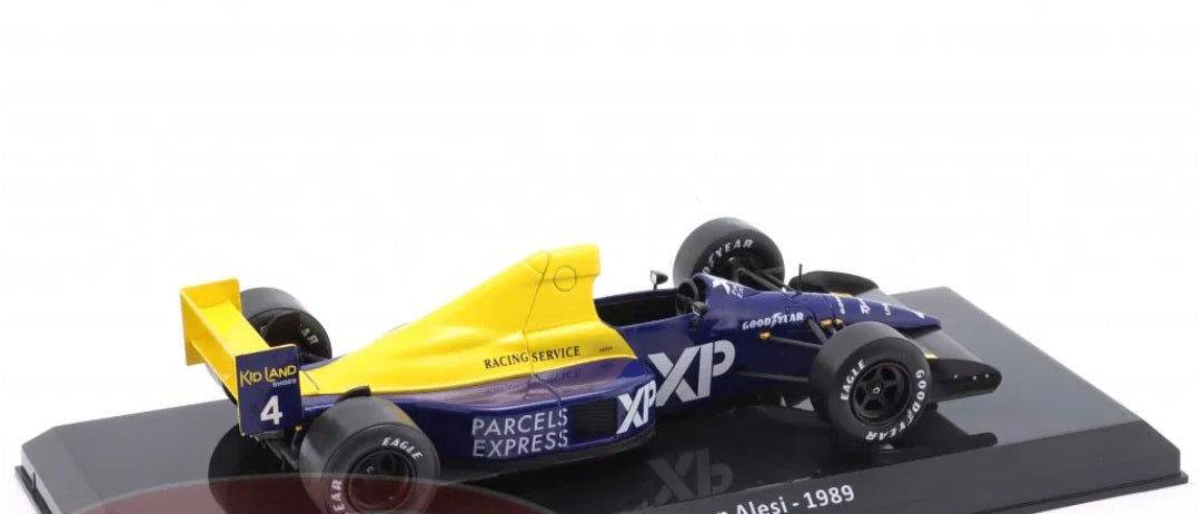 Formula 1 Tyrrell 018 Jean Alesi 1989 - 1/24 Altaya
