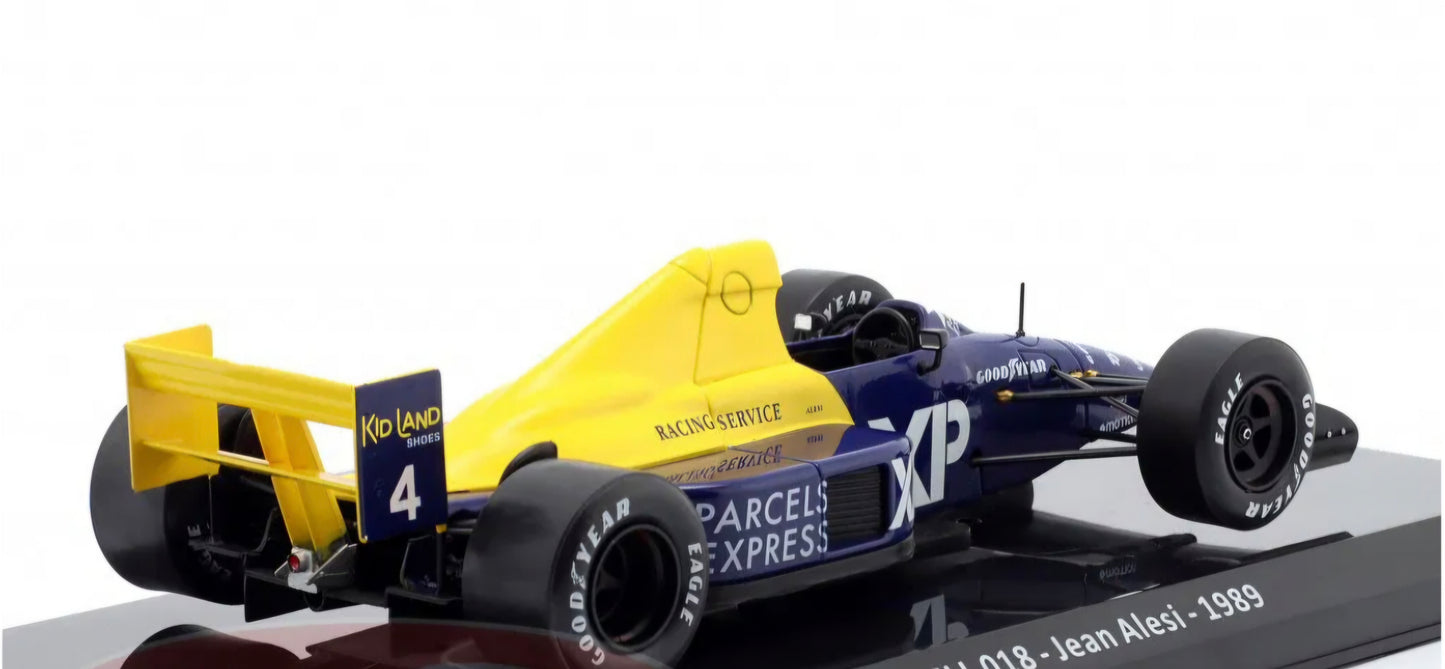 Formula 1 Tyrrell 018 Jean Alesi 1989 - 1/24 Altaya