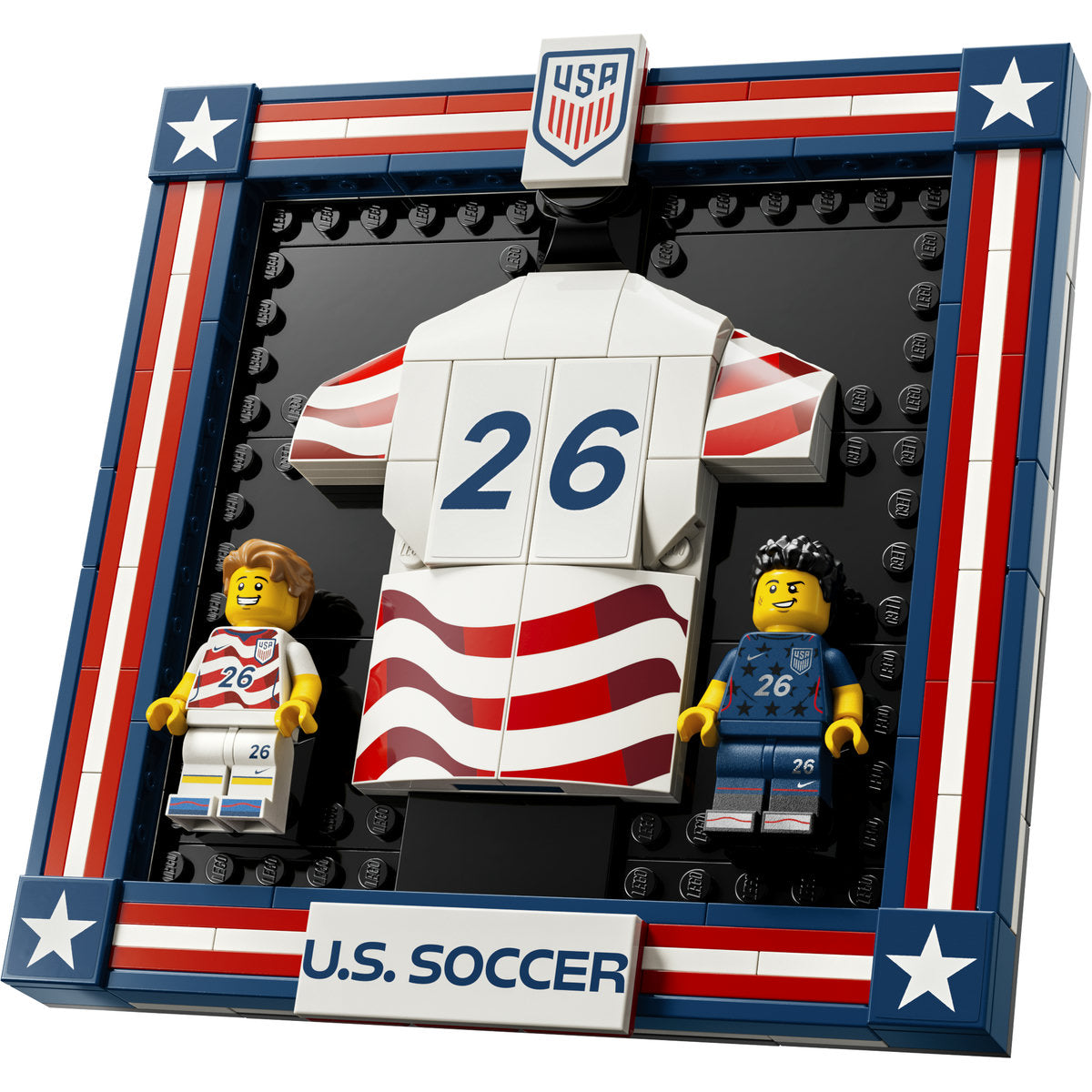 LEGO 43033 - Tricoul echipei nationale de fotbal a SUA 2026 (167 piese)