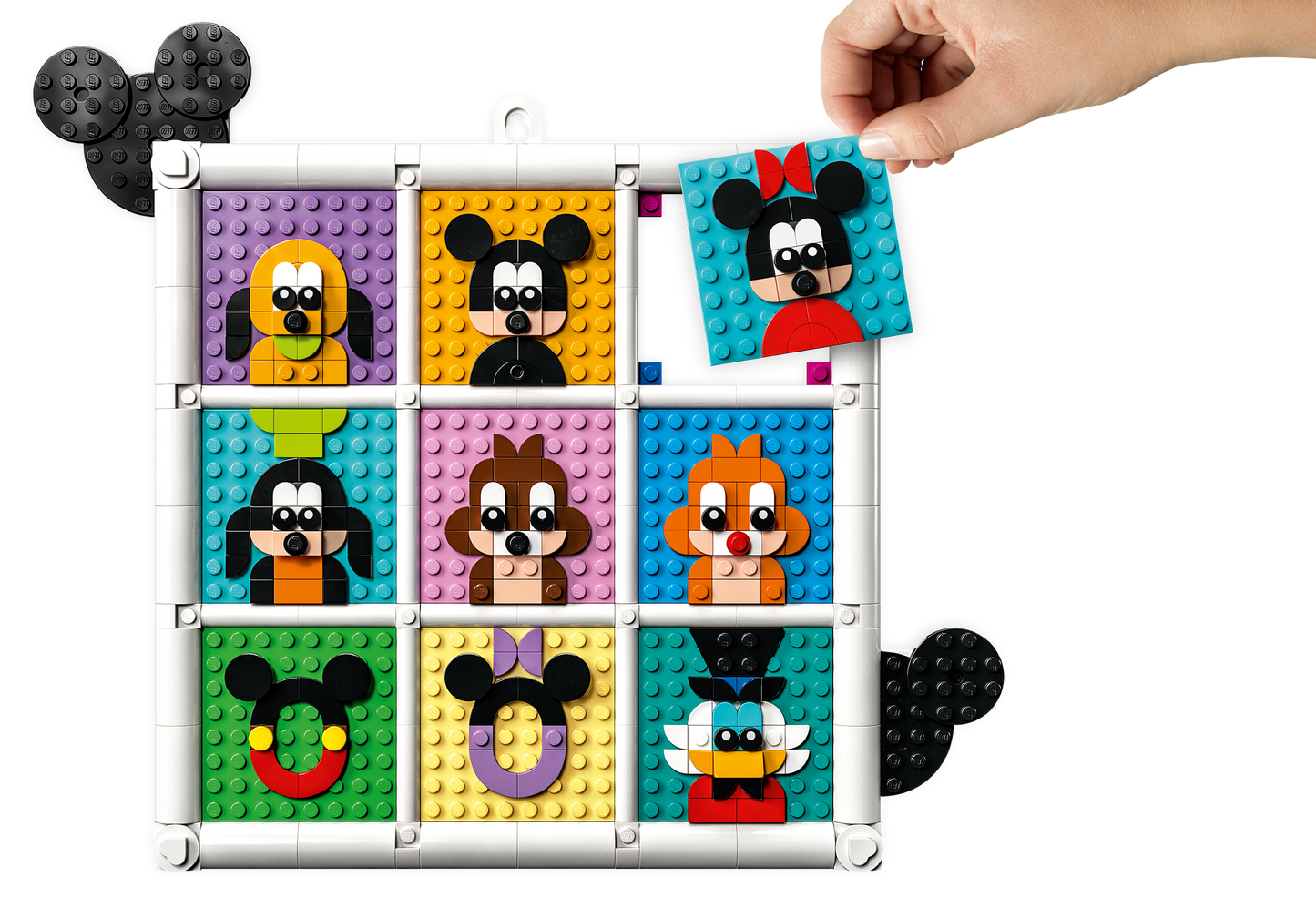 LEGO Disney 43221 - 100 de ani de figuri emblematice de animatie Disney (1022 piese)