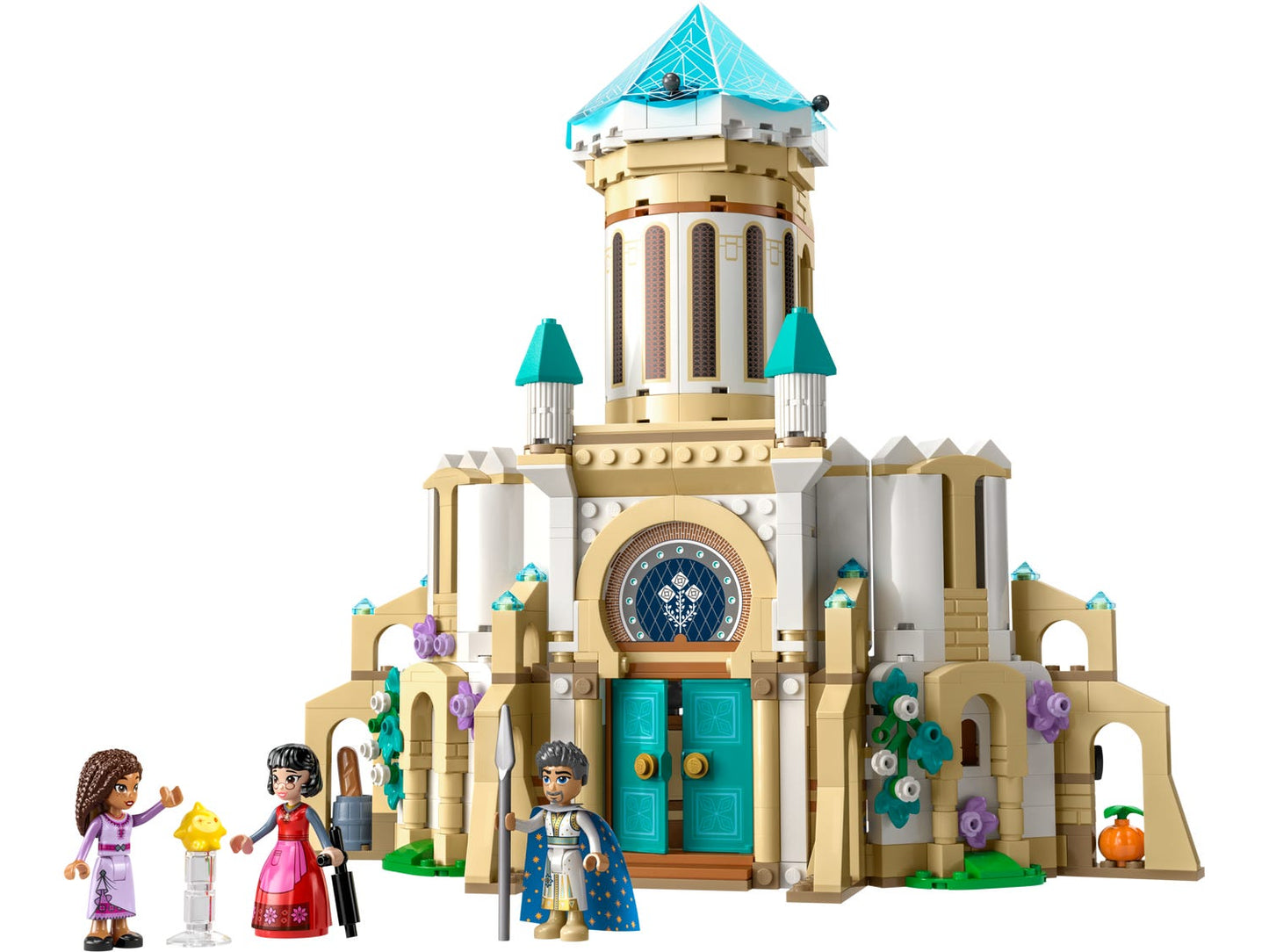 LEGO Disney 43224 - Castelul regelui Magnifico (613 piese)