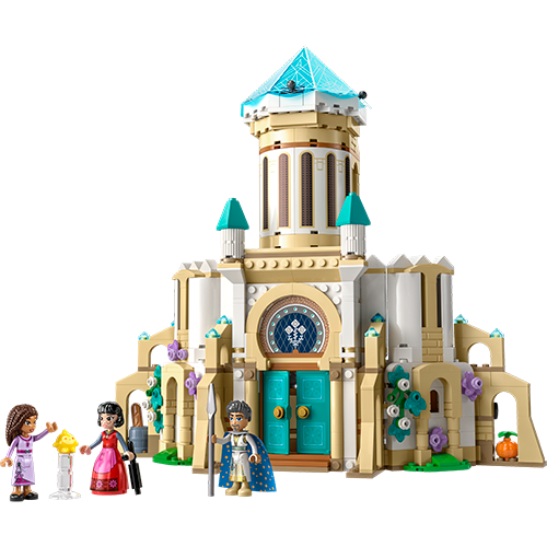 LEGO Disney 43224 - Castelul regelui Magnifico (613 piese)