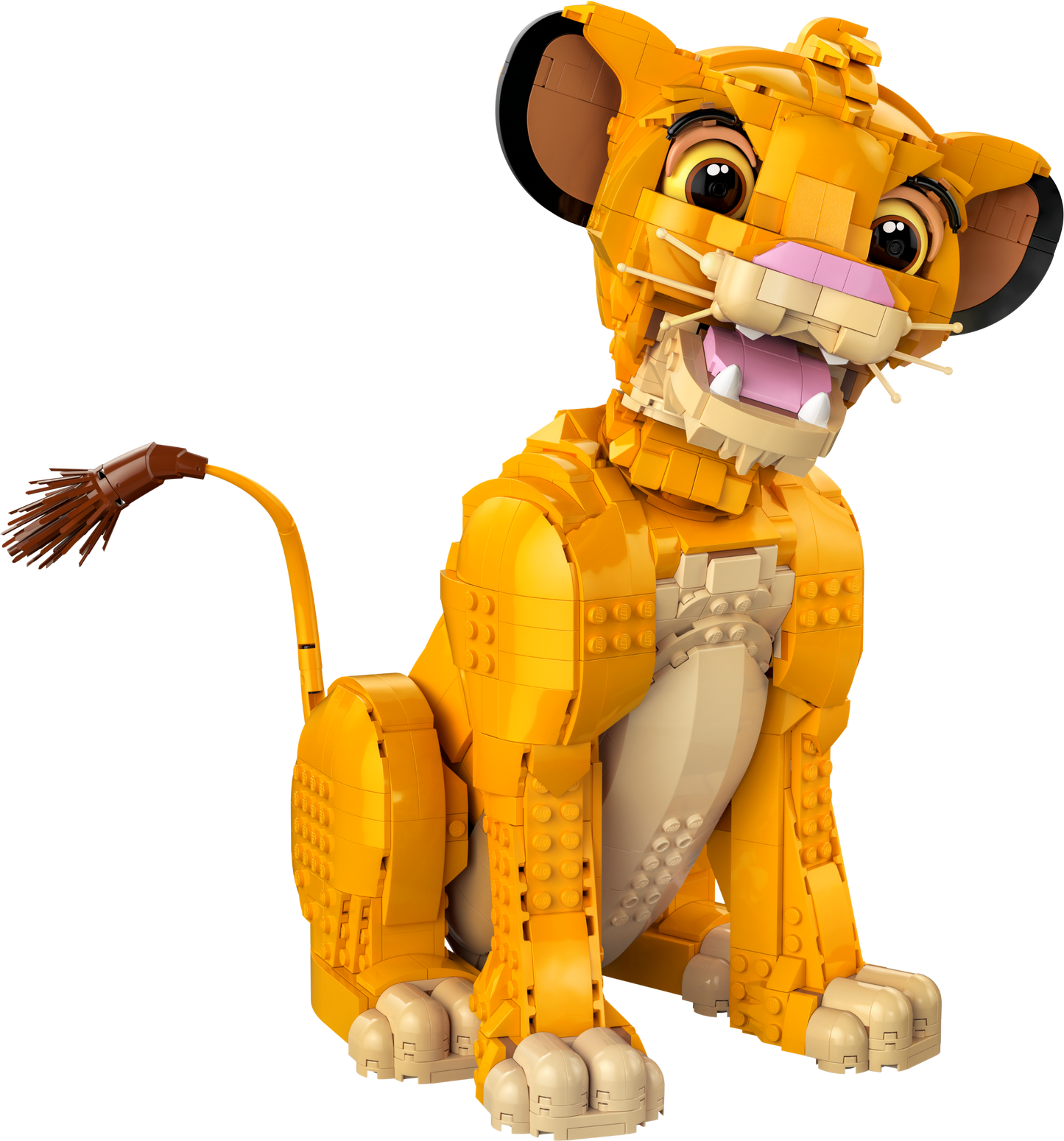 LEGO Disney Classic 43247 - Adolescentul Simba, Regele Leu (1445 piese)
