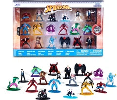 Set 18 figurine Spider-Man  Metal, 4cm - Jada