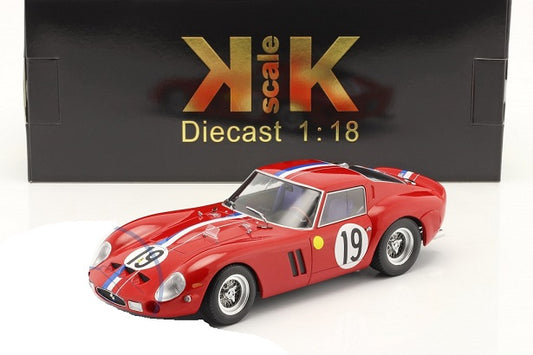 Ferrari 250 GTO #19 2nd 24h Le Mans 1962 - 1/18 KK-Scale