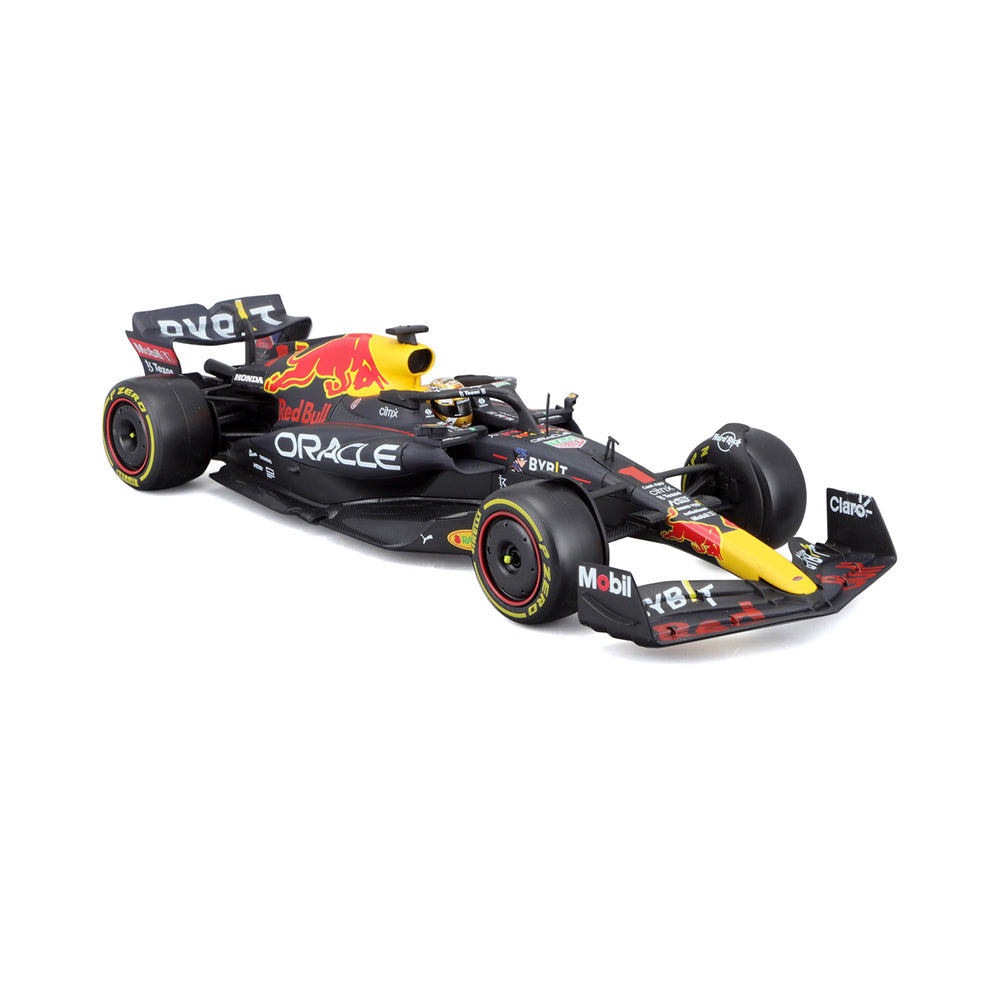 Formula 1 Oracle Red Bull Racing RB18 2022 Sergio Perez cu vitrina plexiglass - 1/24 Bburago