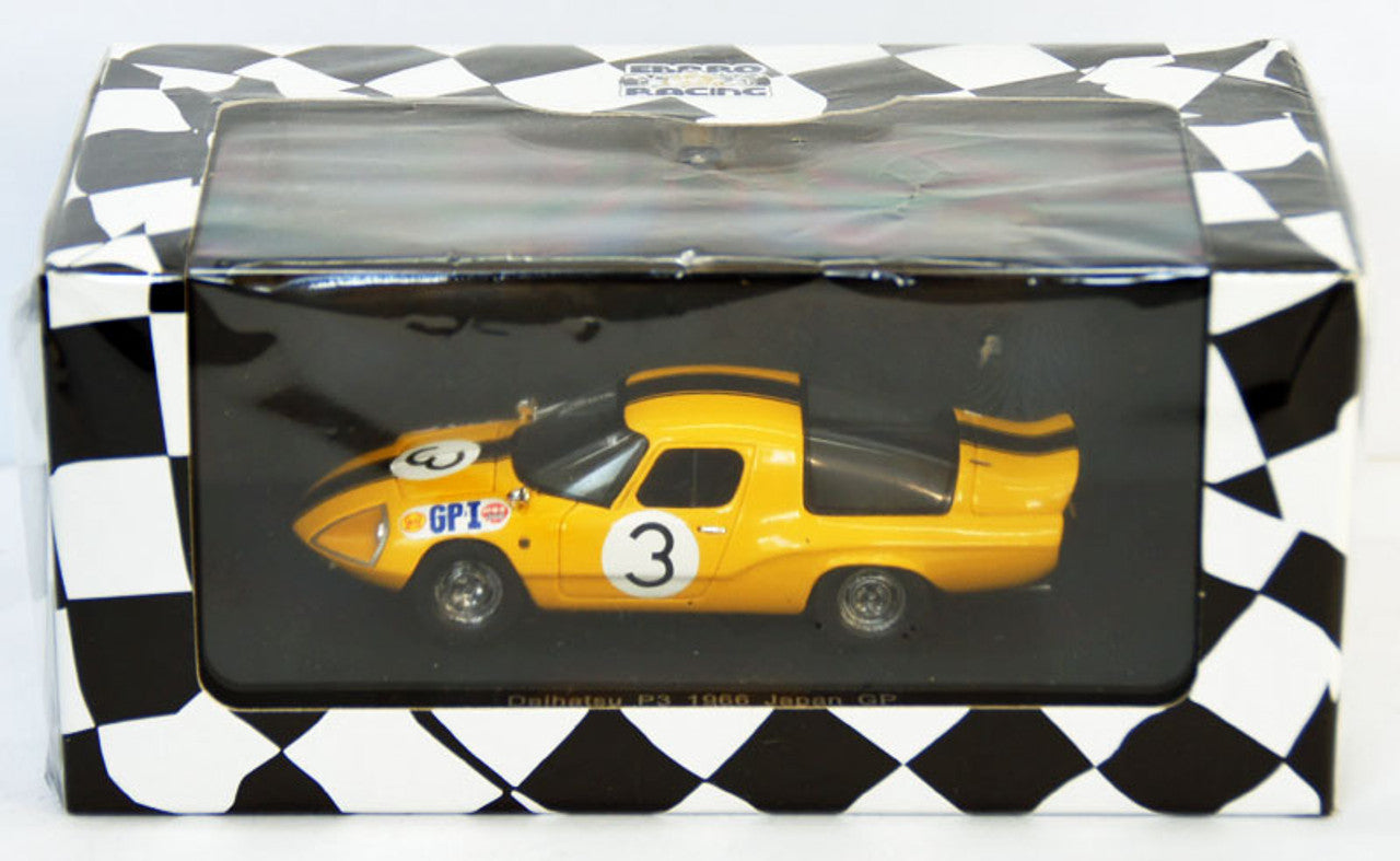 Daihatsu P3 1966 Japan GP #3 cu vitrina plexiglass - 1/43 Ebbro