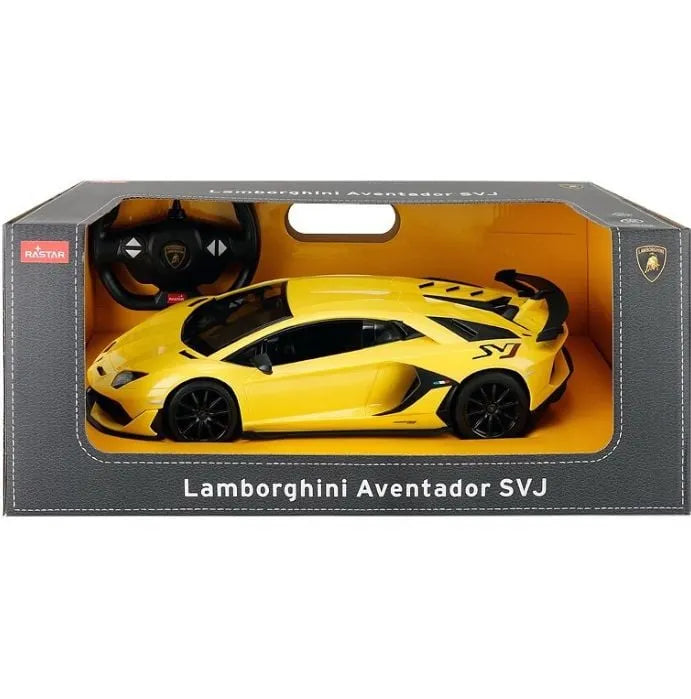 Lamboghini Aventador Svj galben cu telecomanda - 1/14 Rastar