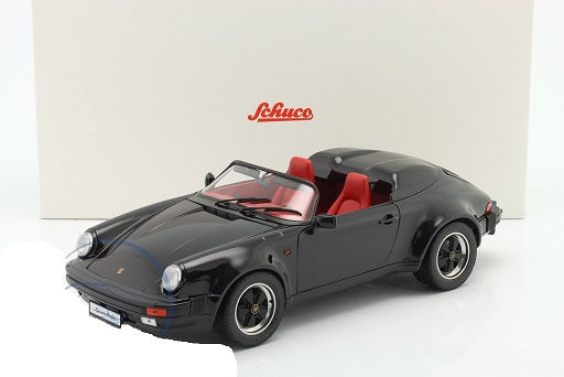 Porsche 911 Speedster 1989 negru - 1/12 Schuco