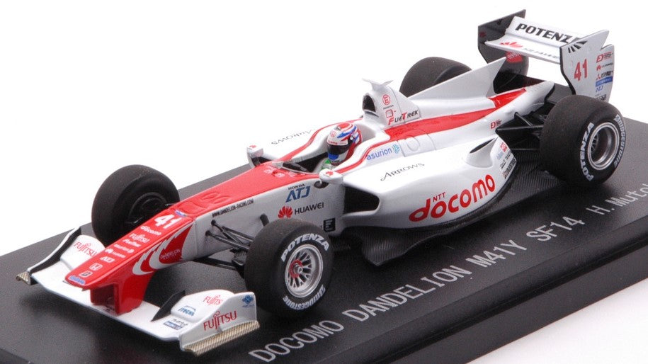 Formula 2014 Docomo Dandelion M41Y SF14 Nr.41  cu vitrina plexiglass - 1/43 Ebbro